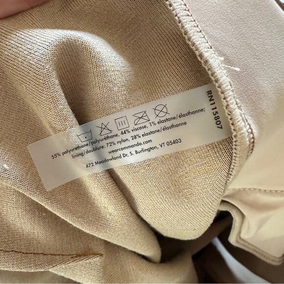 Commando Faux Leather 7/8 Pants  Cocoa Tan Brown - Picture 6 of 10